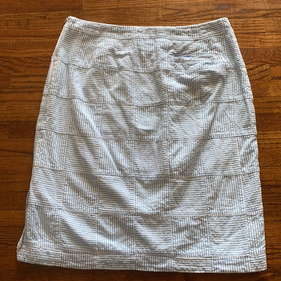 Cape Madras• seersucker skirt - Picture 6 of 7